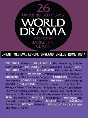 cover image of World Drama, Volume 1
